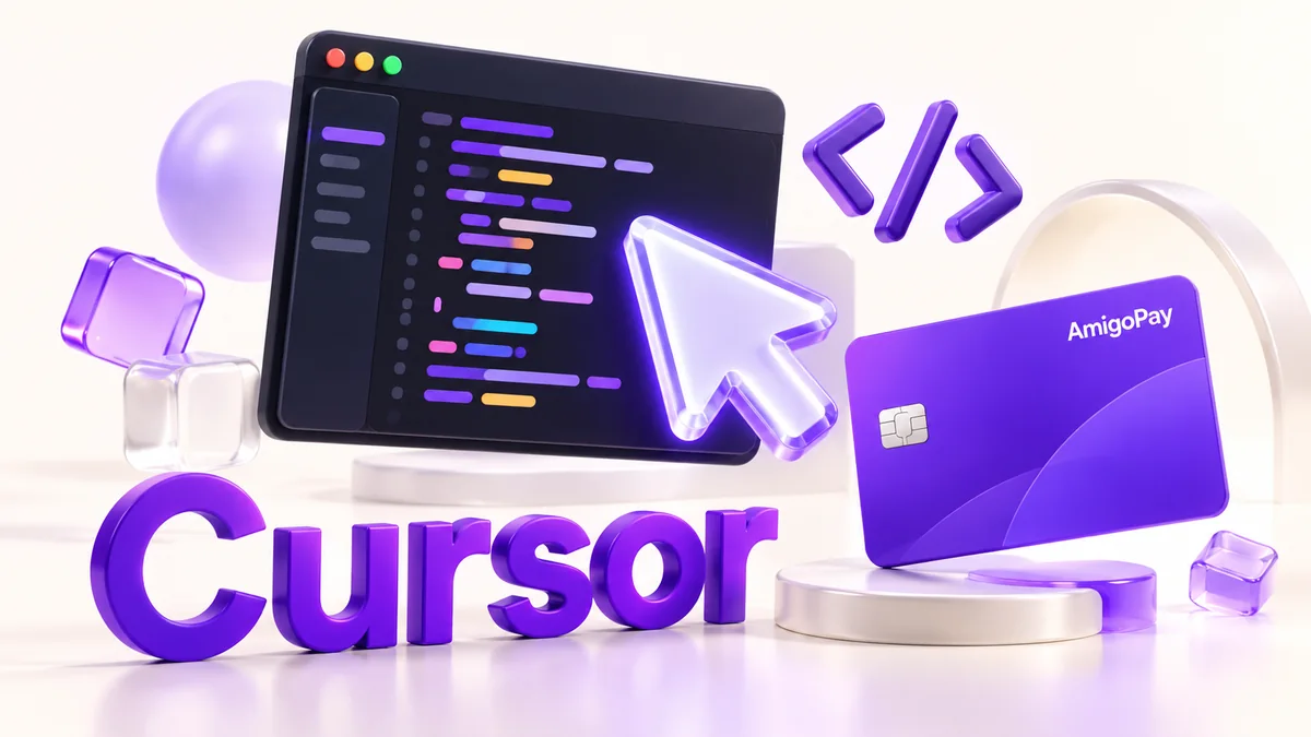 Как оплатить Cursor из России: подписка и продление Cursor: редактор кода и подсказки и виртуальная карта AmigoPay